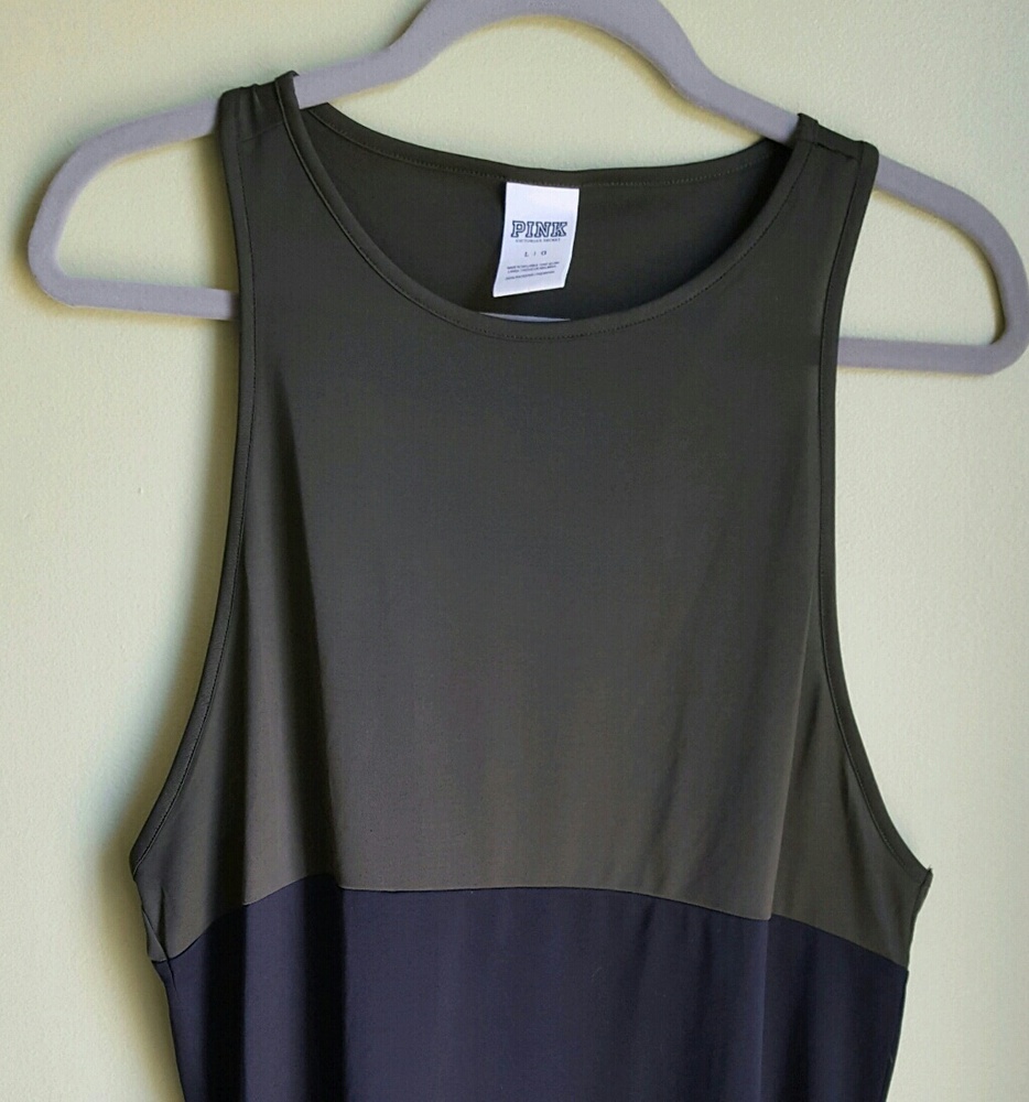 Pink workout tank